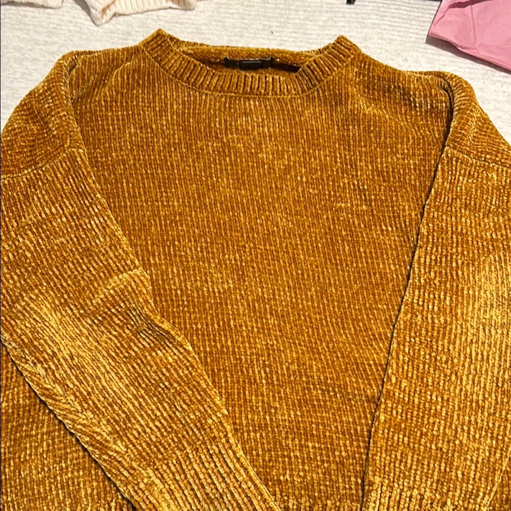 Primark Mustard Yellow Crew Neck Sweater